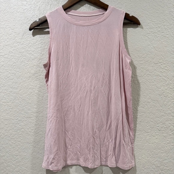 Lululemon Silk-Blend Relaxed-Fit Tank Top Flush Pink Size Medium - Picture 13 of 15